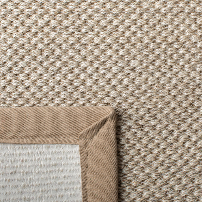 Highland Dunes Torbin Jute/Sisal Marble/Linen Rug & Reviews Wayfair